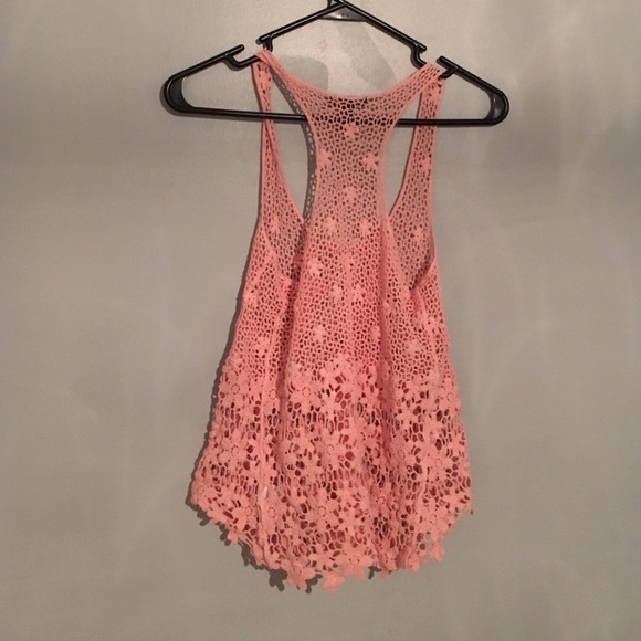 Cotton laced Tank top - Picture 2 of 2