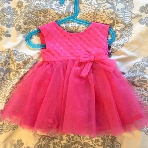 ::24 HR SALE:: NWT pink dotted tutu dress 12M