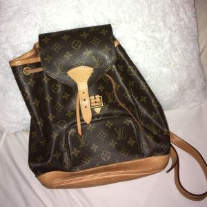 Louis Vuitton backpack. Authentic