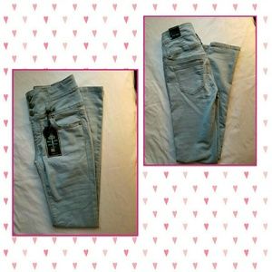 Wax high waisted skinny jeans 7