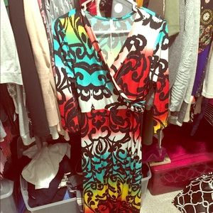 Pink blush maternity/nursing dress. Beautiful!