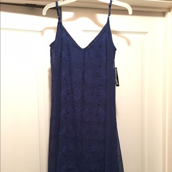Navy blue dress
