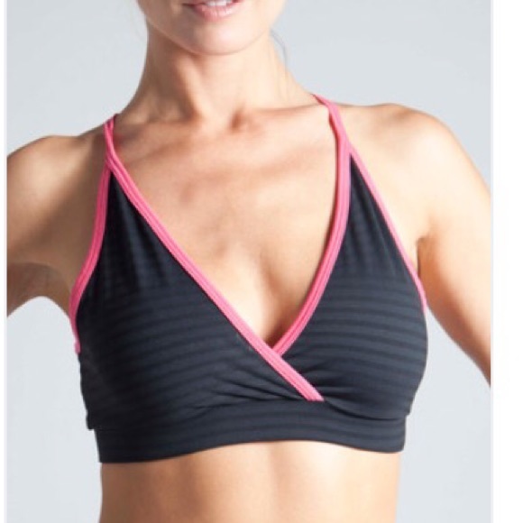 Vipe Pink and Black Sportsbra