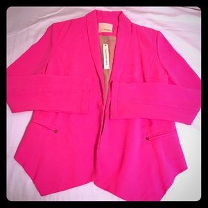 Neon pink blazer brand new with tag