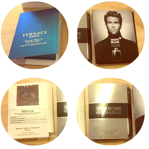 MENS FRAGRANCE BUNDLE- set of 4