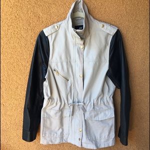 Leather Sleeve jacket from H&M