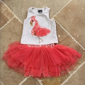 Mudpie Flamingo Outfit