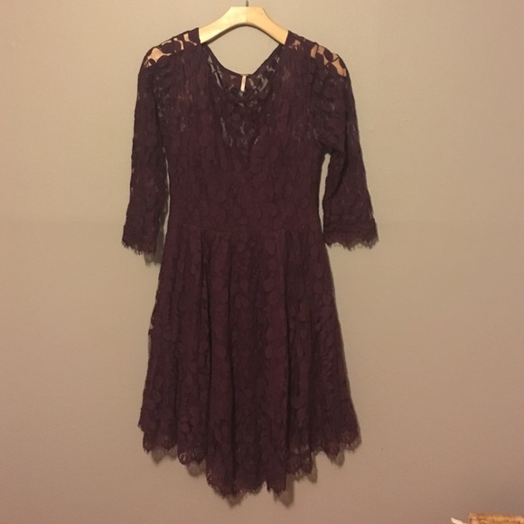 Free People Lace Dress Size 4 - Picture 1 of 4