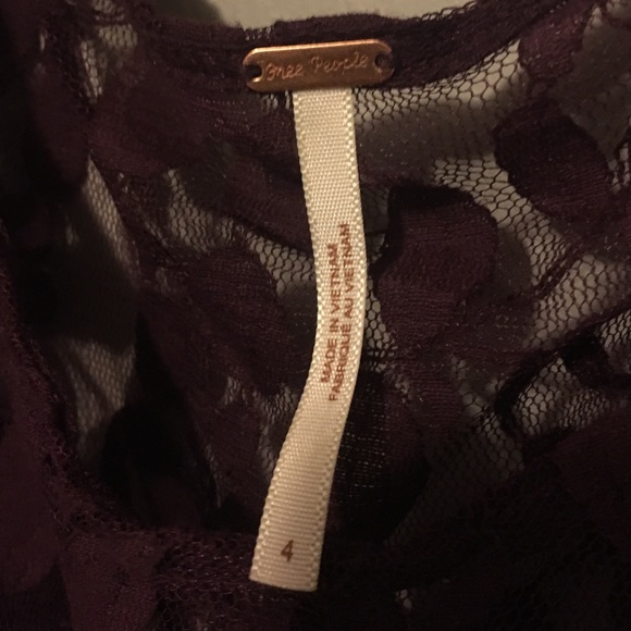 Free People Lace Dress Size 4 - Picture 2 of 4