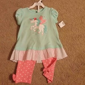 Girls short sleeve set