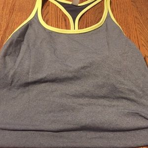 Racerback workout tank top
