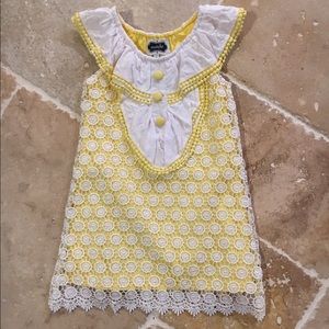 Yellow Lace Dress