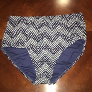 High waisted bathing suit bottoms