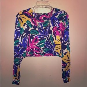 Vintage Reconstructed Crop Top
