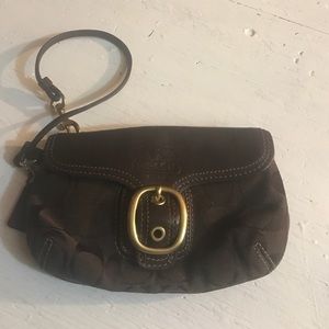 Coach wristlet