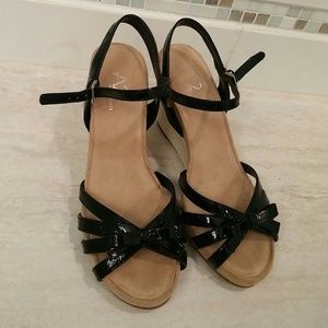 Black Strappy espadrilles