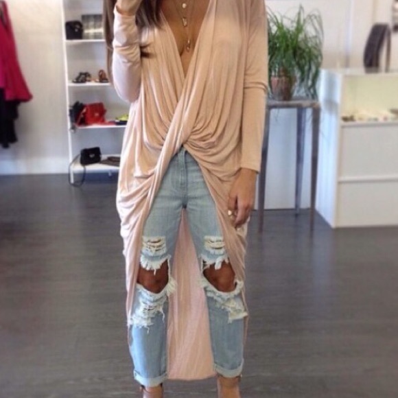 Neon Yellow Hi Lo Top, NWT - Picture 3 of 4