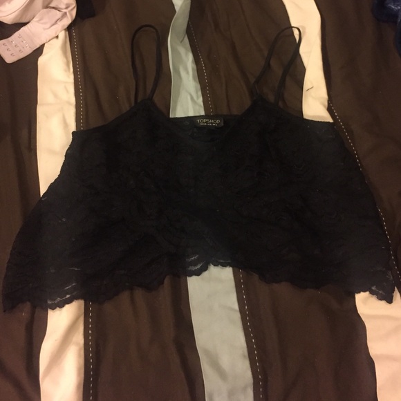Lace crop top