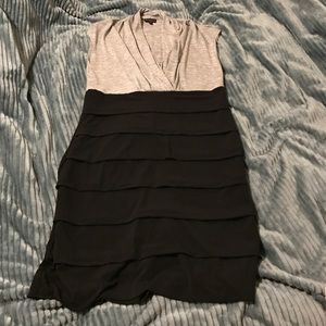 Silver Evening Dress