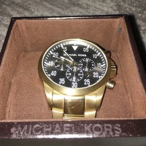 Gold Michael Kors watch