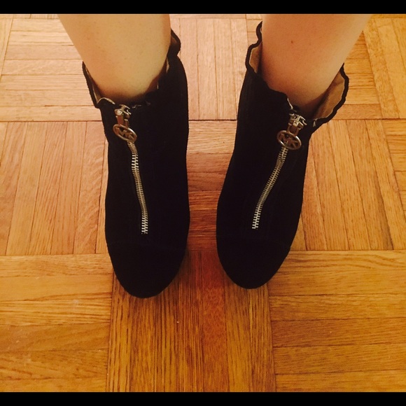Michael Michael Kors zip front booties
