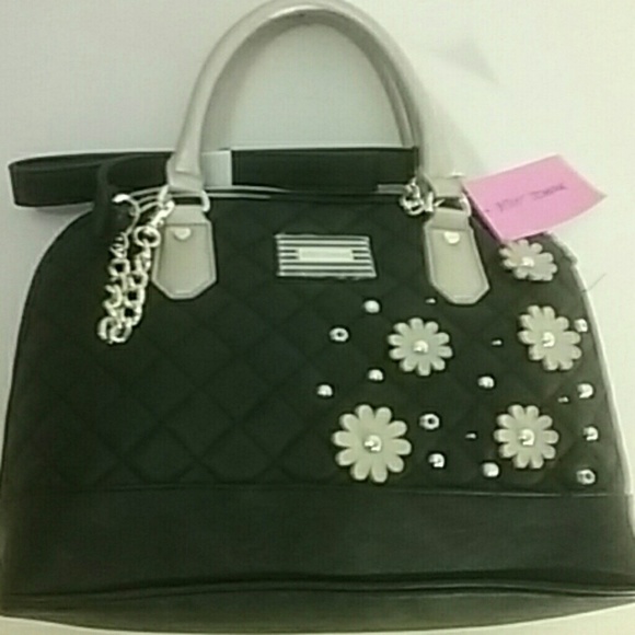 Betsy Johnson floral handbag