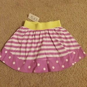 Skirt with attached shorts