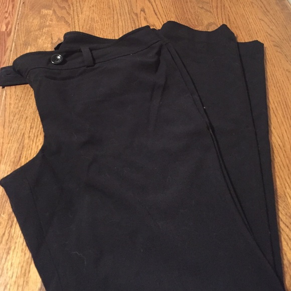 Black slacks