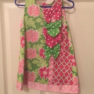 Girls Bonnie Jean sleeveless dress