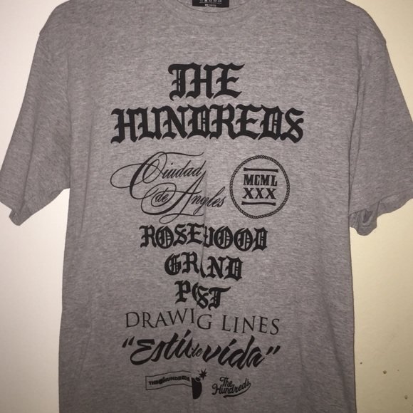 The Hundreds t shirt