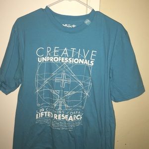 blue LRG t shirt