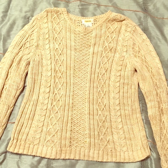 Talbot Fisherman Cable Knit Sweater• Size L