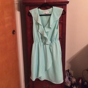 Mint green dress