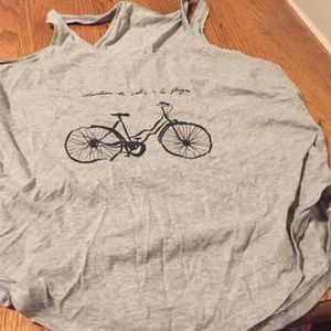 Graphic old navy tank