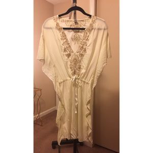 Free People Cream Dress