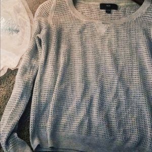 Medium gray sweater/top