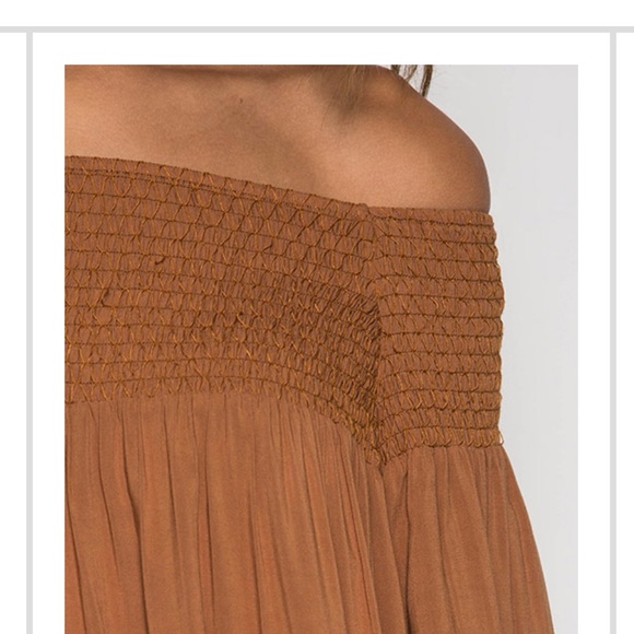 Long Sleeve Off Shoulder Dress - Picture 4 of 4