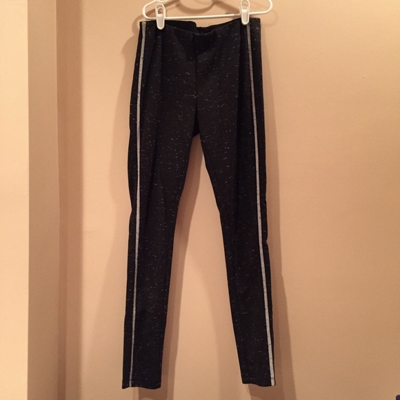 Heathered charcoal leggings (Lou & Grey)