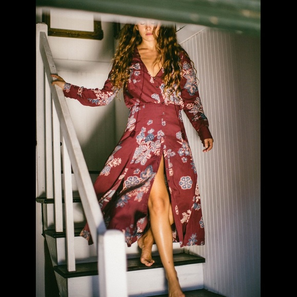 🌶FLASH SALE🌶 FREE PEOPLE printed dress