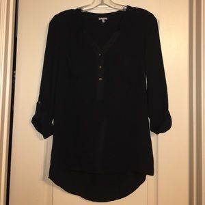 Charlotte Russe Black Dress Top