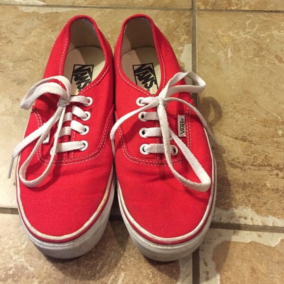 Red vans