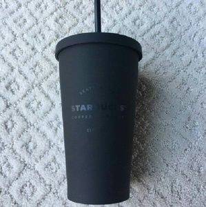 SALE!! Starbucks matte black tumbler
