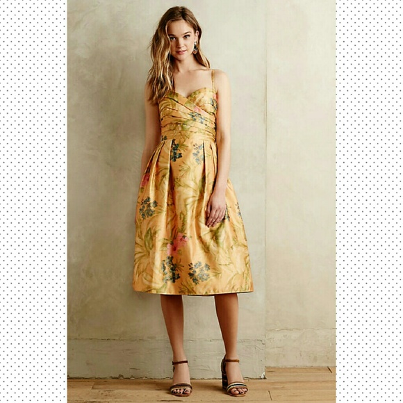 Anthropologie Botanica Timeless Dress