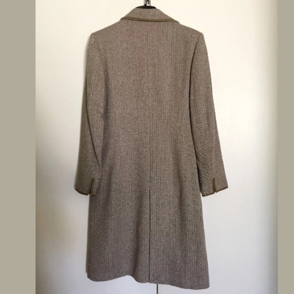 Georgiou Studio beige brown trench coat, 6 - Picture 1 of 4
