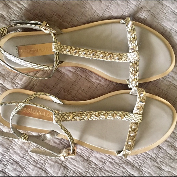 BCBGMaxazria leather sandals