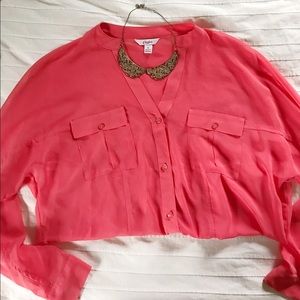 Candie's Oversized Blouse