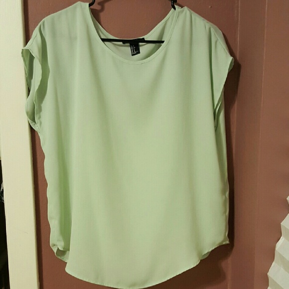 Beautiful sage/mint green blouse size small
