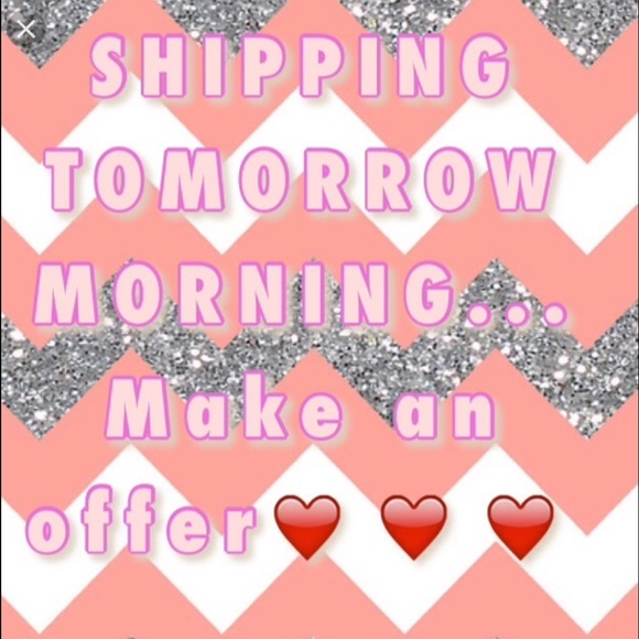 ✨ SHIPPING TOMORROW AM!! ✨
