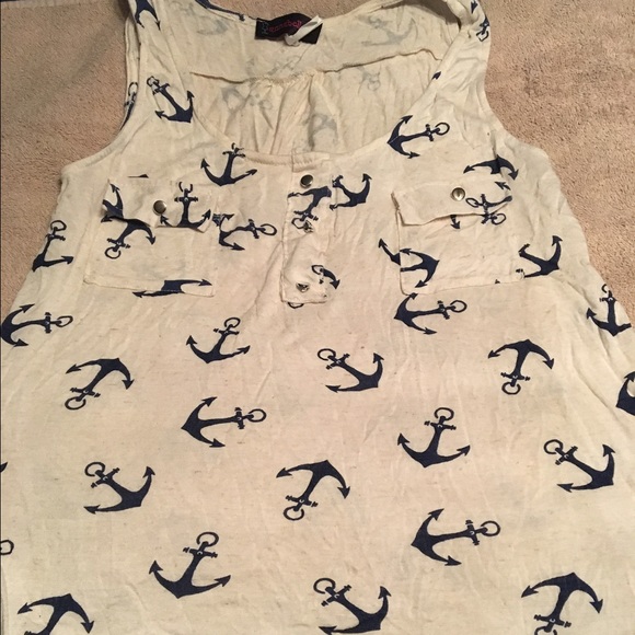 Anchor tank top