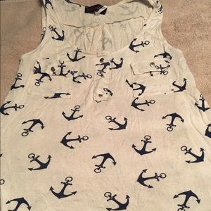 Anchor tank top